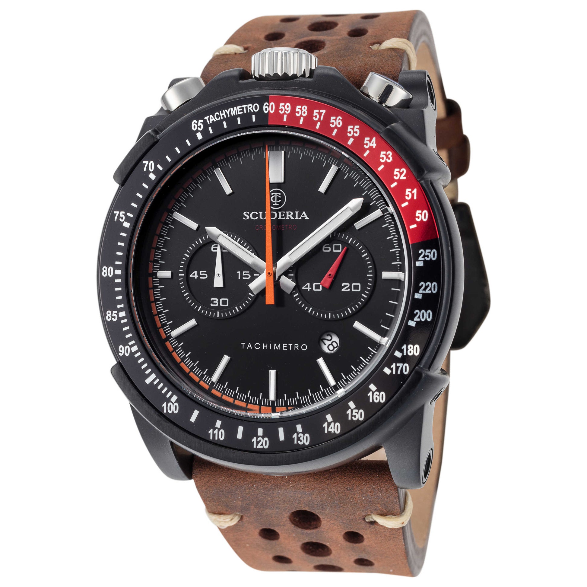 Front view of CT Scuderia Racer Men's Quartz Watch CT-241-P