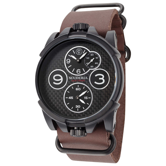 Front view of CT Scuderia Due Tempi Men's Quartz Watch CT-277-P