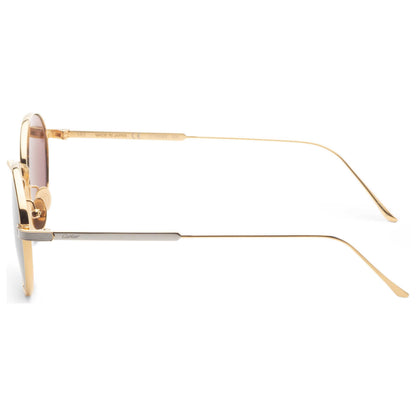 Left view of Cartier Unisex Sunglasses CT0009S-005