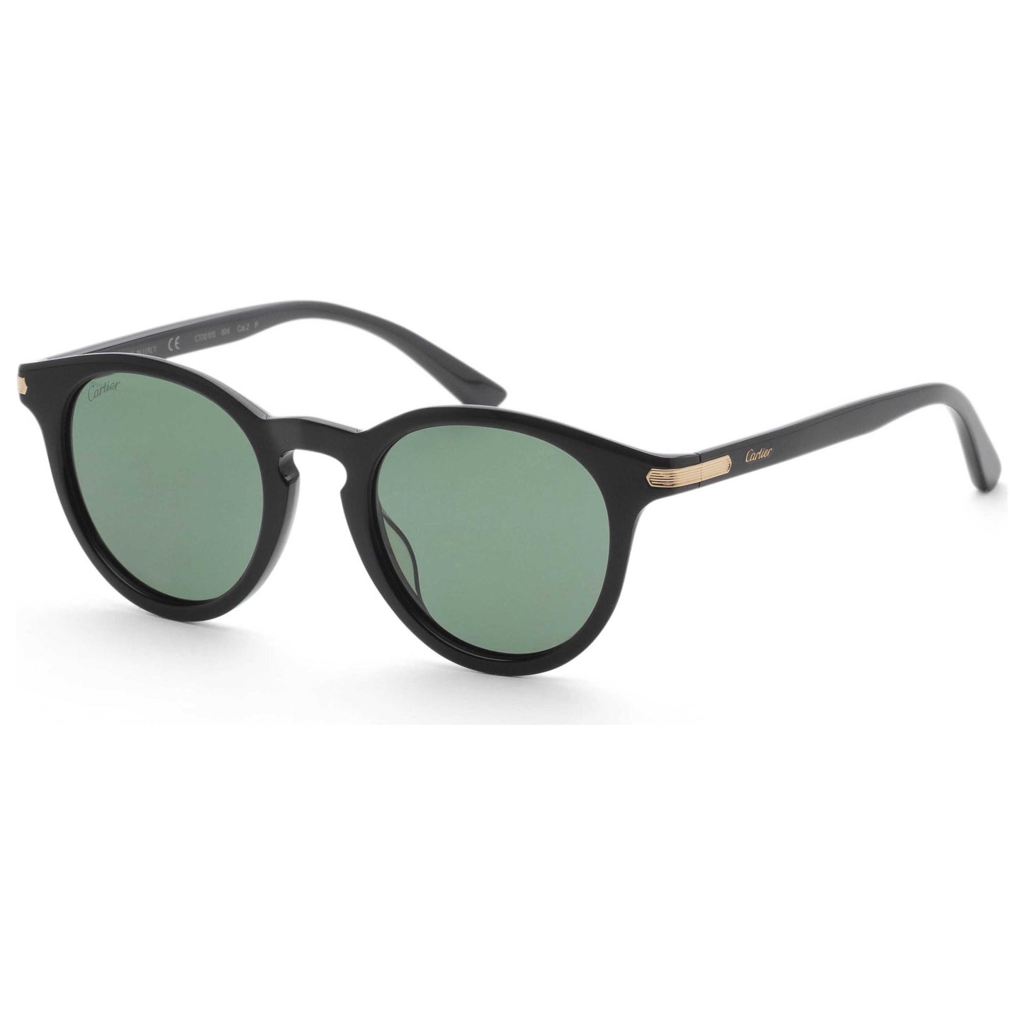 Front view of Cartier Unisex Sunglasses CT0010S-004
