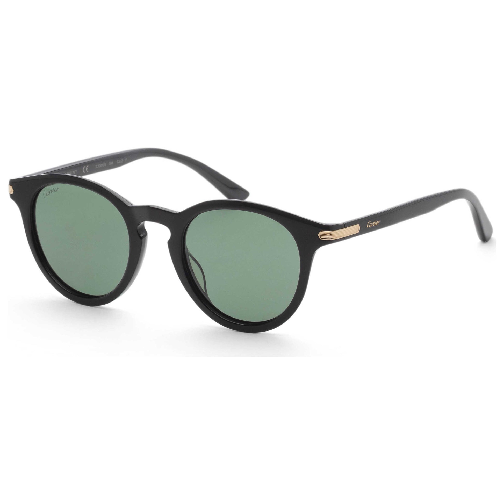 Front view of Cartier Unisex Sunglasses CT0010S-004