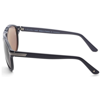 Left view of Cartier Unisex Sunglasses CT0081S-001