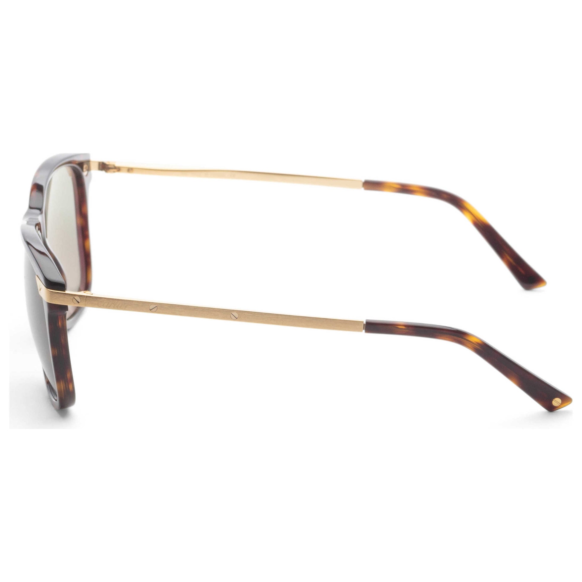 Left view of Cartier Unisex Sunglasses CT0104S-002