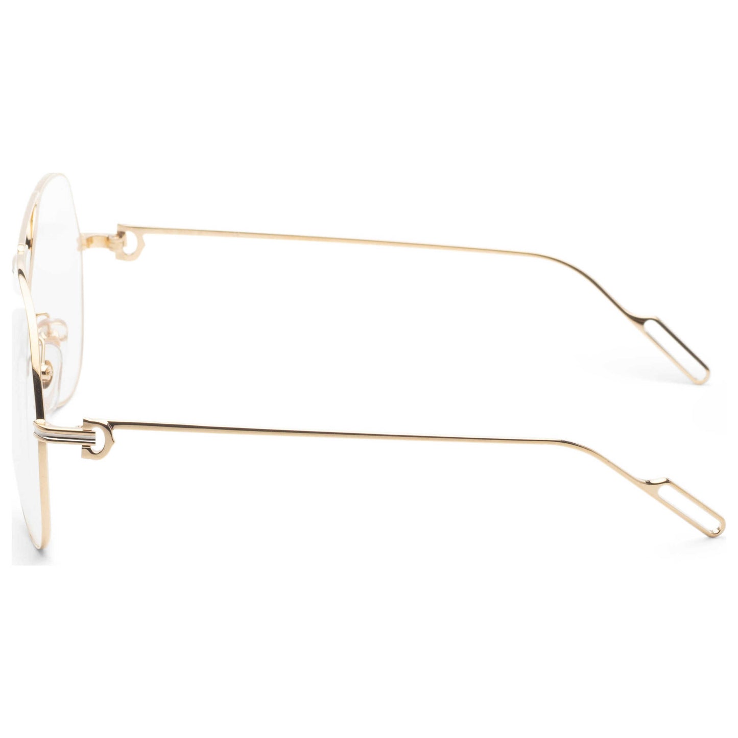 Left view of Cartier Unisex Sunglasses CT0116O-003