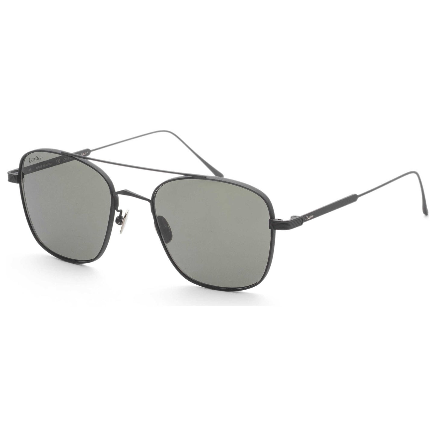 Front view of Cartier Men's Sunglasses CT0163S-005