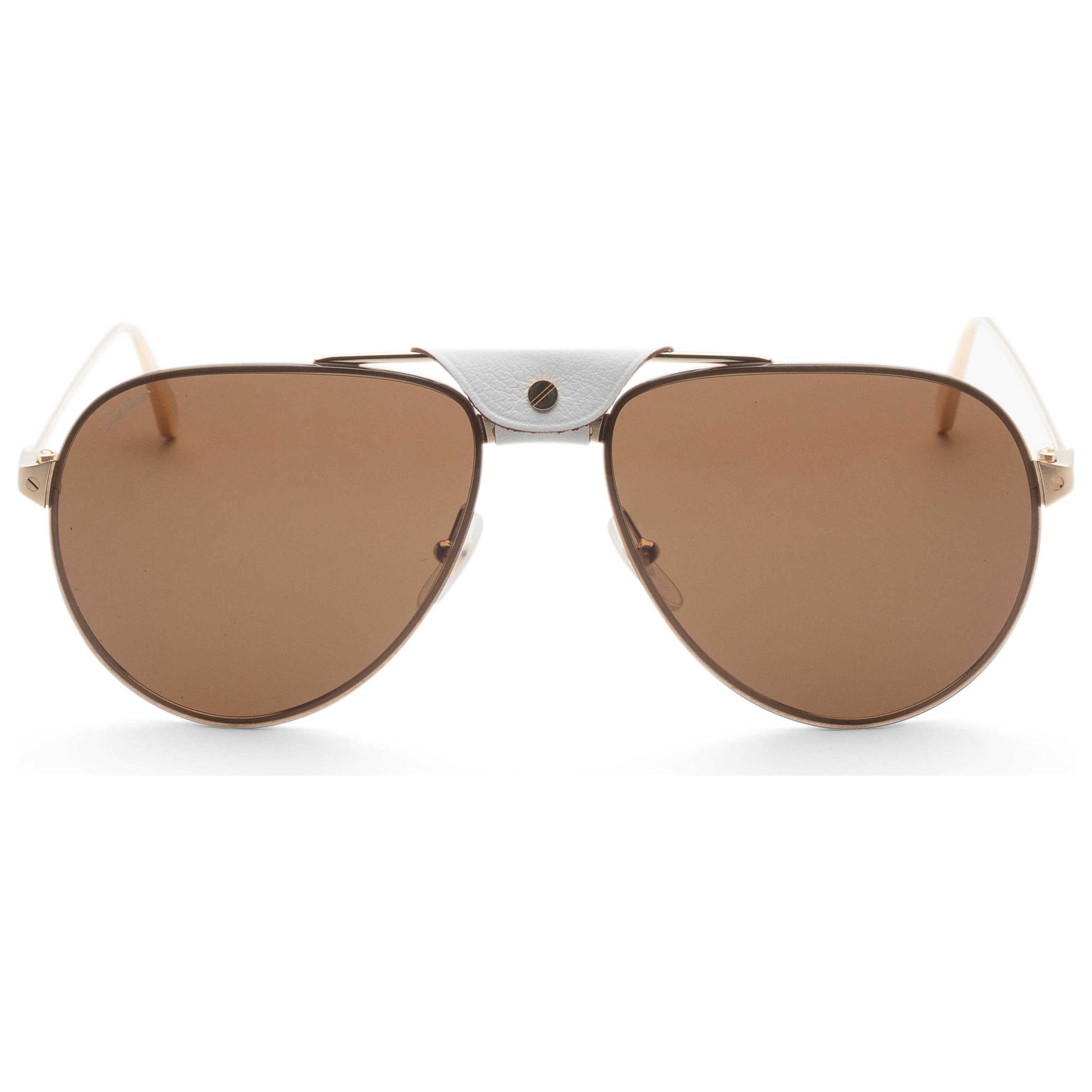 Cartier Santos de Cartier Unisex Sunglasses CT0166S-010 - Image #6