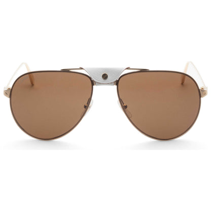 Cartier Santos de Cartier Unisex Sunglasses CT0166S-010 - Image #6