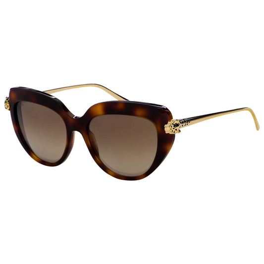 Front view of Cartier Fashion Women's Sunglasses CT0214S-002