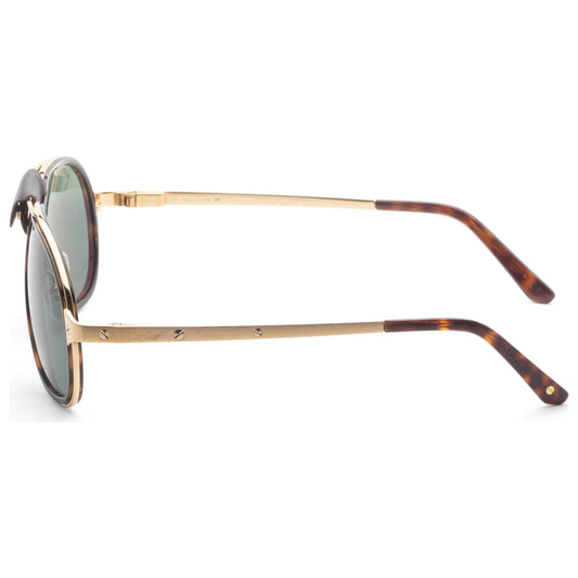 Left view of Cartier Santos de Cartier Unisex Sunglasses CT0241S-002