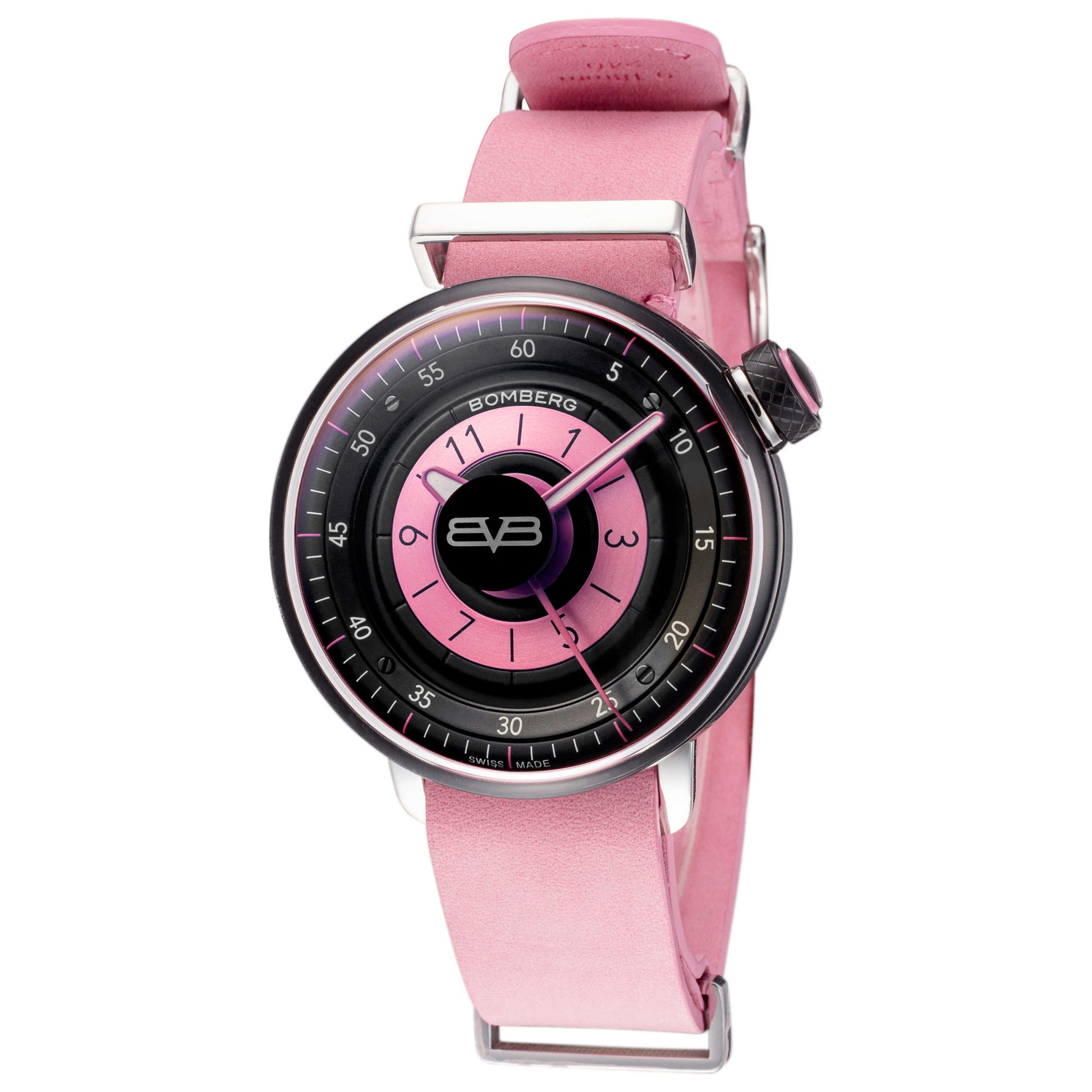 Front view of Bomberg BB-01 Women's Quartz Watch CT38H3PBA-05-1-9