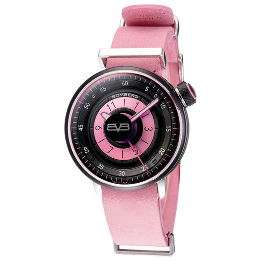 Front view of Bomberg BB-01 Women's Quartz Watch CT38H3PBA-05-1-9