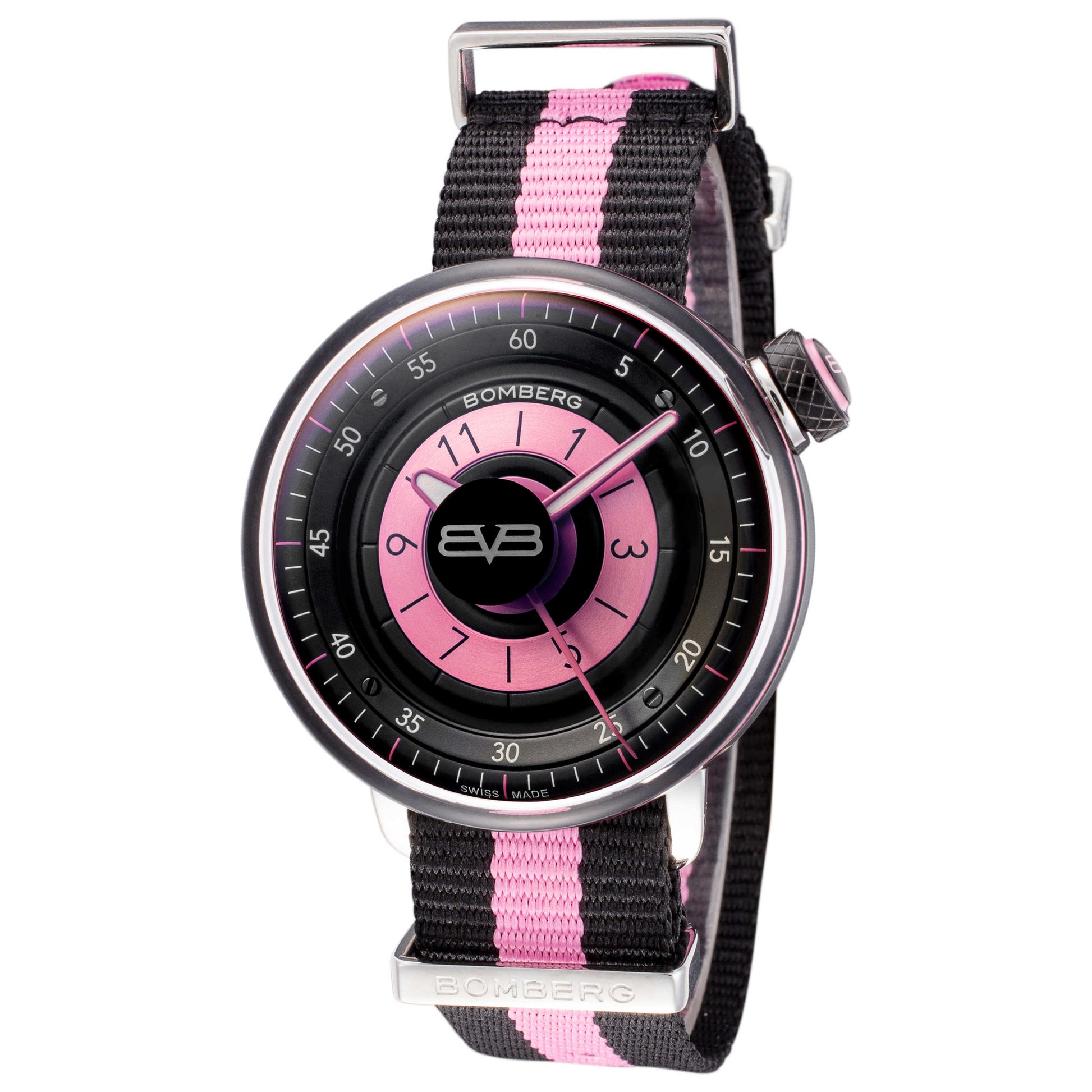 Front view of Bomberg BB-01 Women's Quartz Watch CT38H3PBA-05-2-9