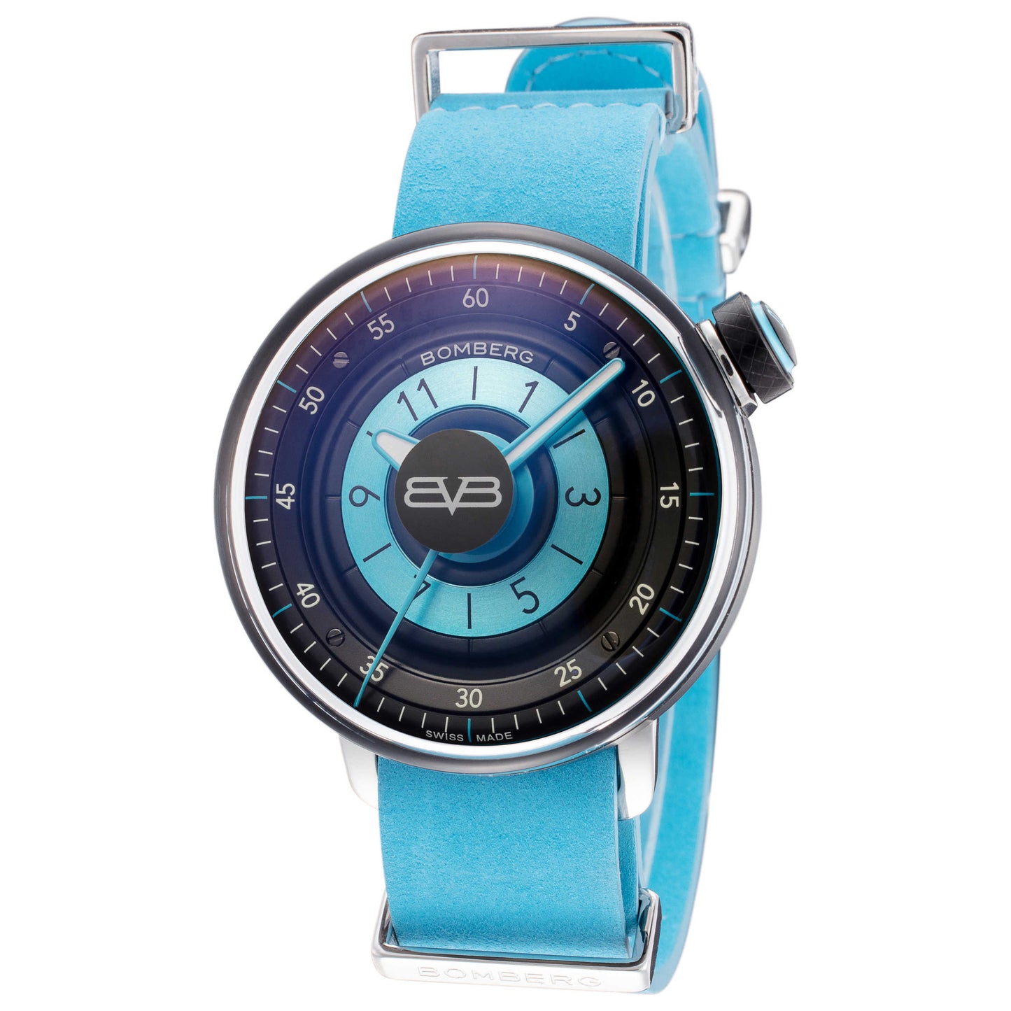 Front view of Bomberg BB-01 Women's Quartz Watch CT38H3PBA-06-1-9