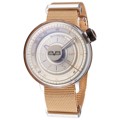Front view of Bomberg BB-01 Women's Quartz Watch CT38H3PPK-07-2-9