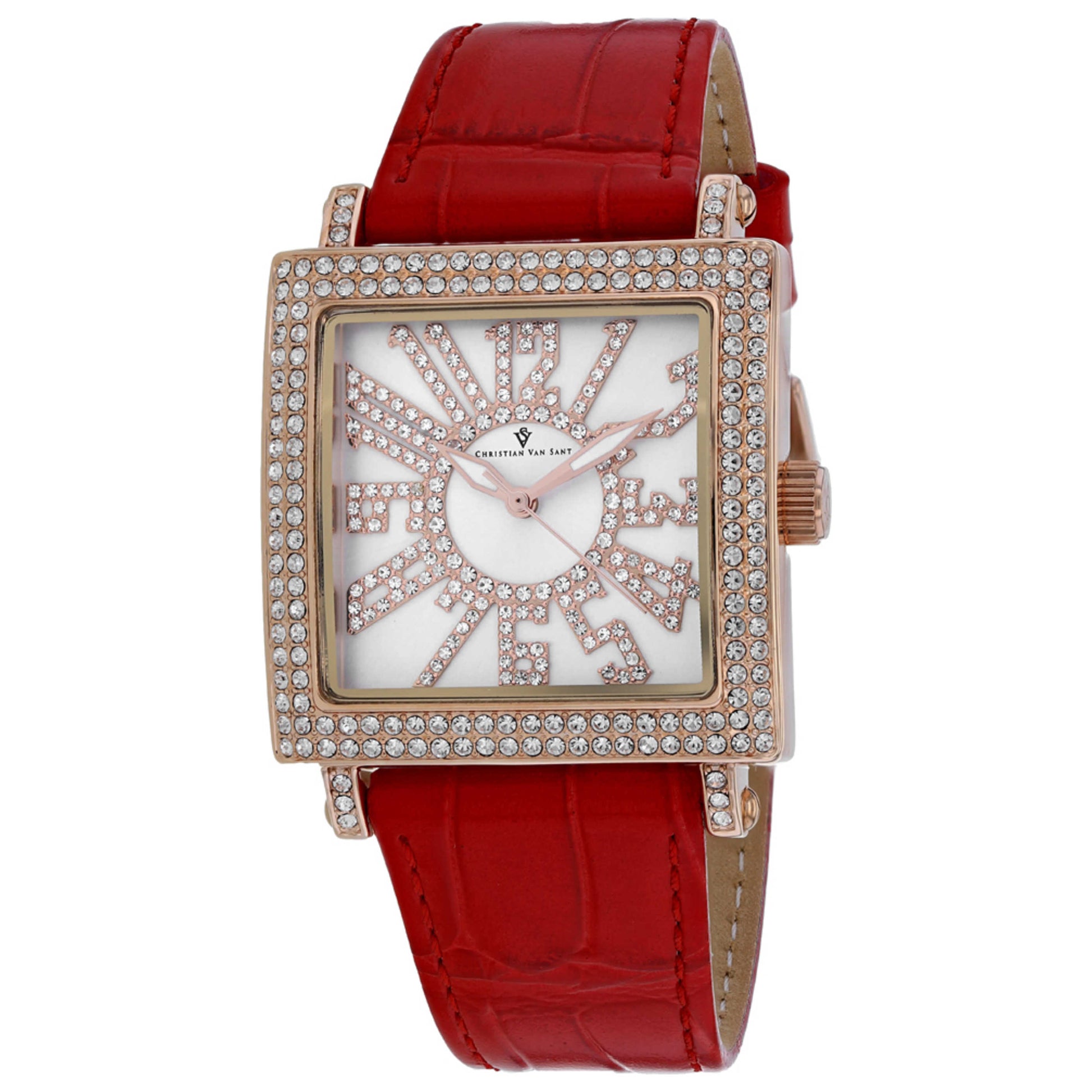 Front view of Christian Van Sant Lumina Women's Quartz Watch CV0243