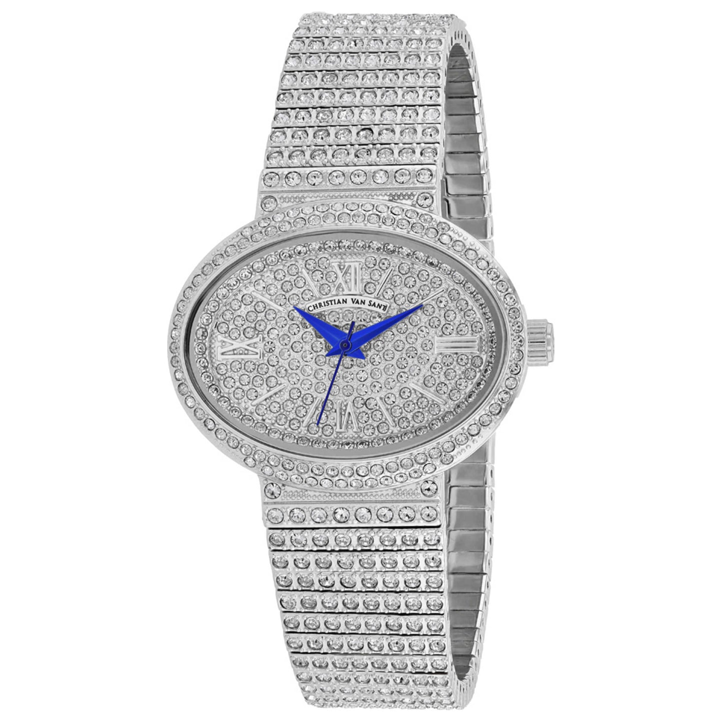 Front view of Christian Van Sant Sparkler Women's Quartz Watch CV0250