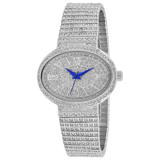 Front view of Christian Van Sant Sparkler Women's Quartz Watch CV0250