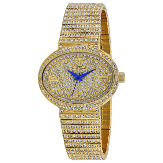 Front view of Christian Van Sant Sparkler Women's Quartz Watch CV0251