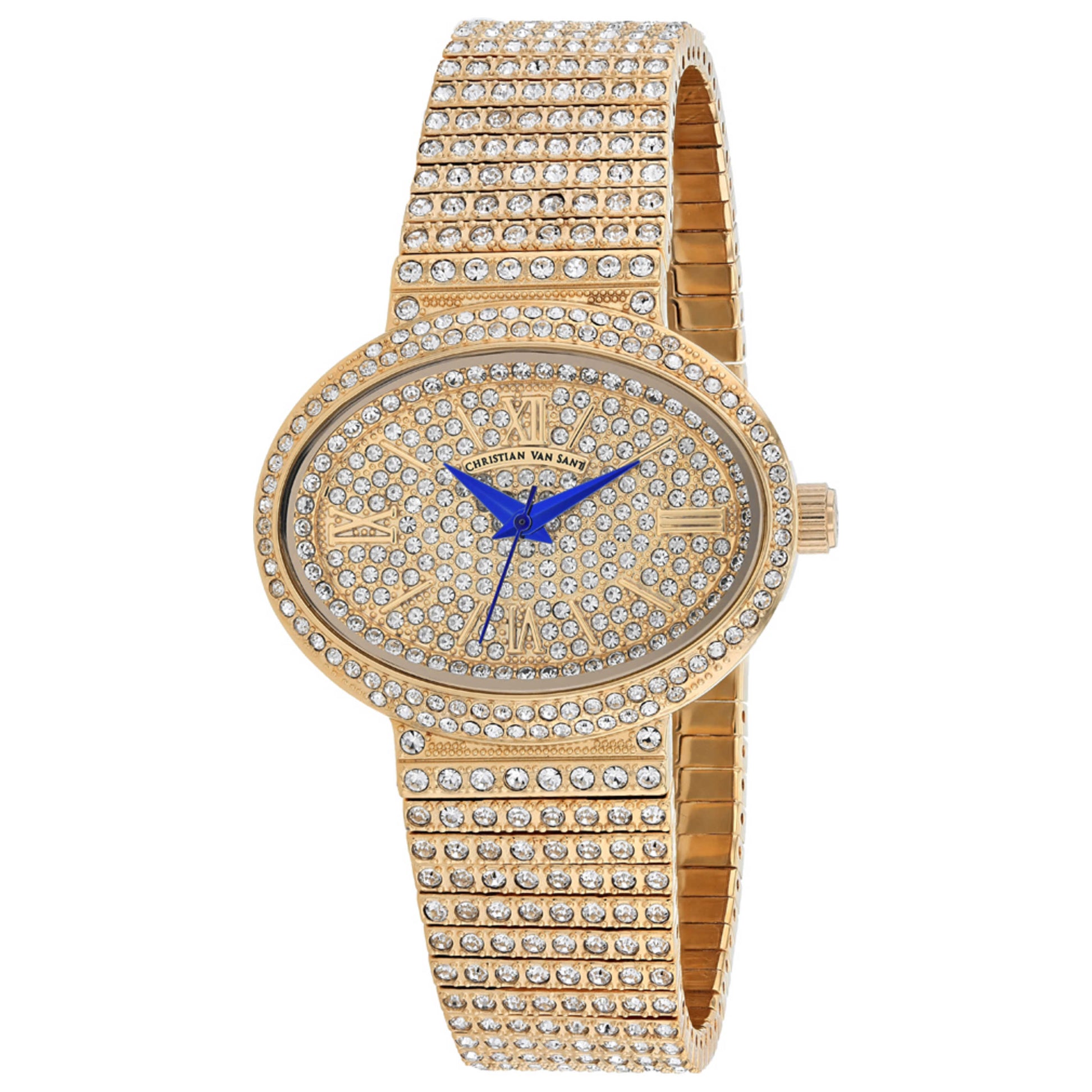 Front view of Christian Van Sant Sparkler Women's Quartz Watch CV0252