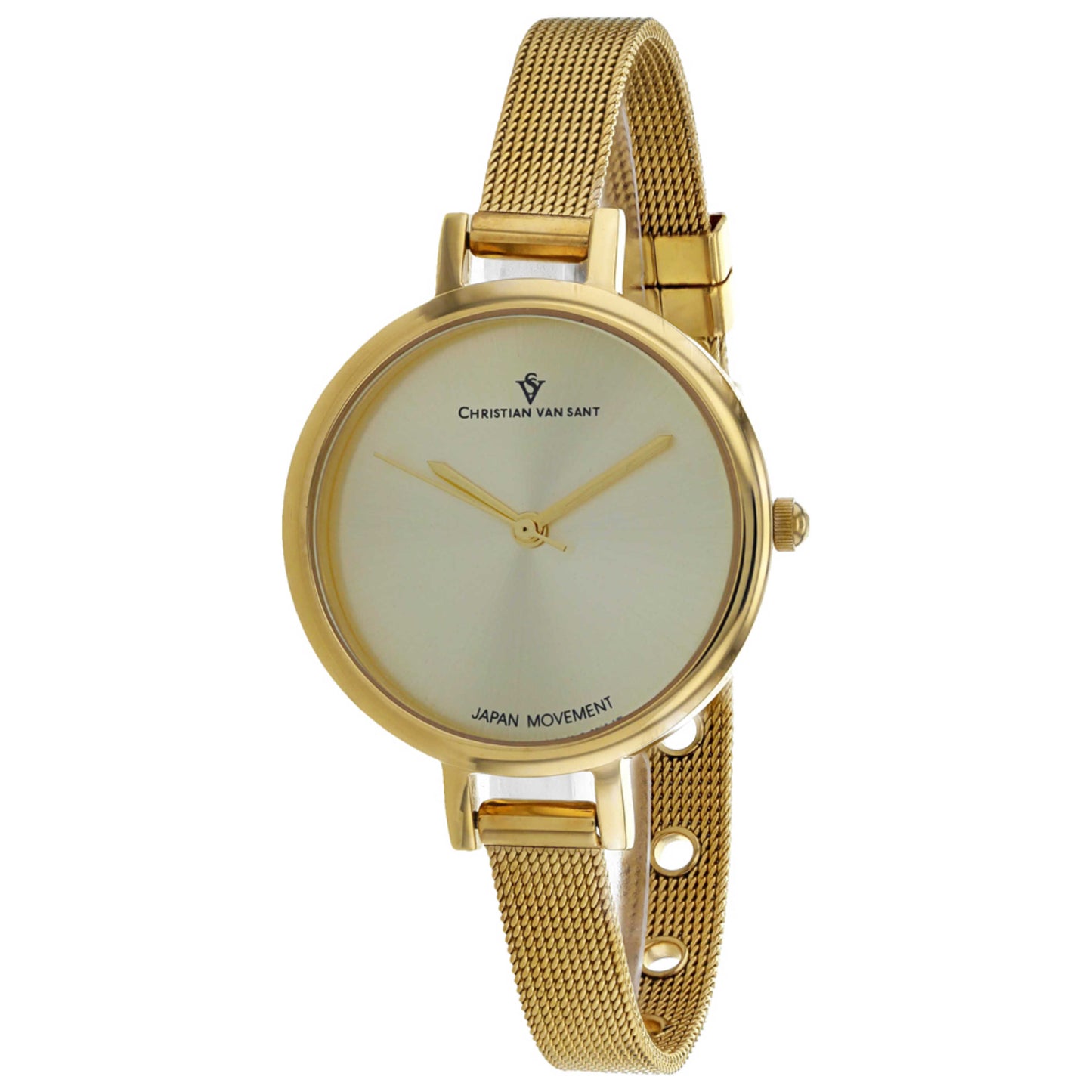 Front view of Christian Van Sant Grace Women's Quartz Watch CV0285