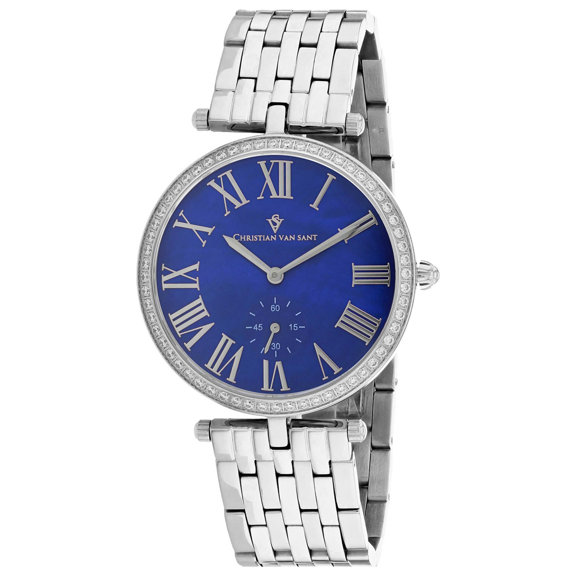 Front view of Christian Van Sant Hush Women's Quartz Watch CV0291