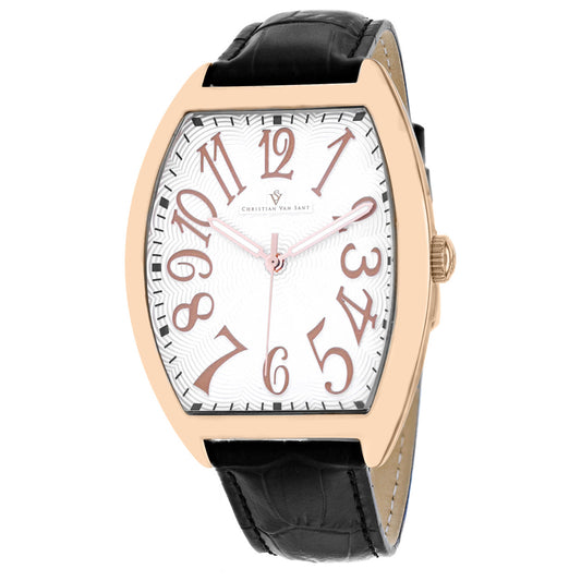 Front view of Christian Van Sant Royalty II Men's Quartz Watch CV0378