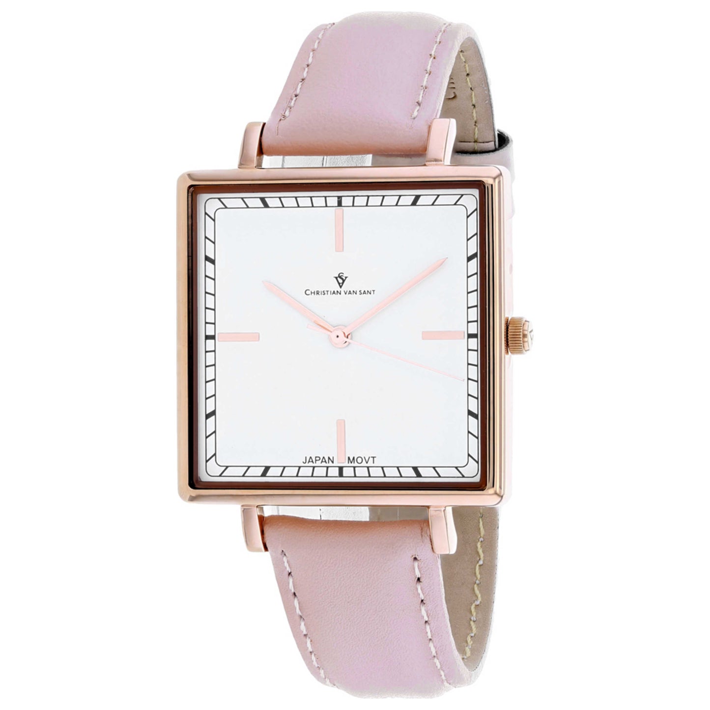 Front view of Christian Van Sant Callista Women's Quartz Watch CV0414