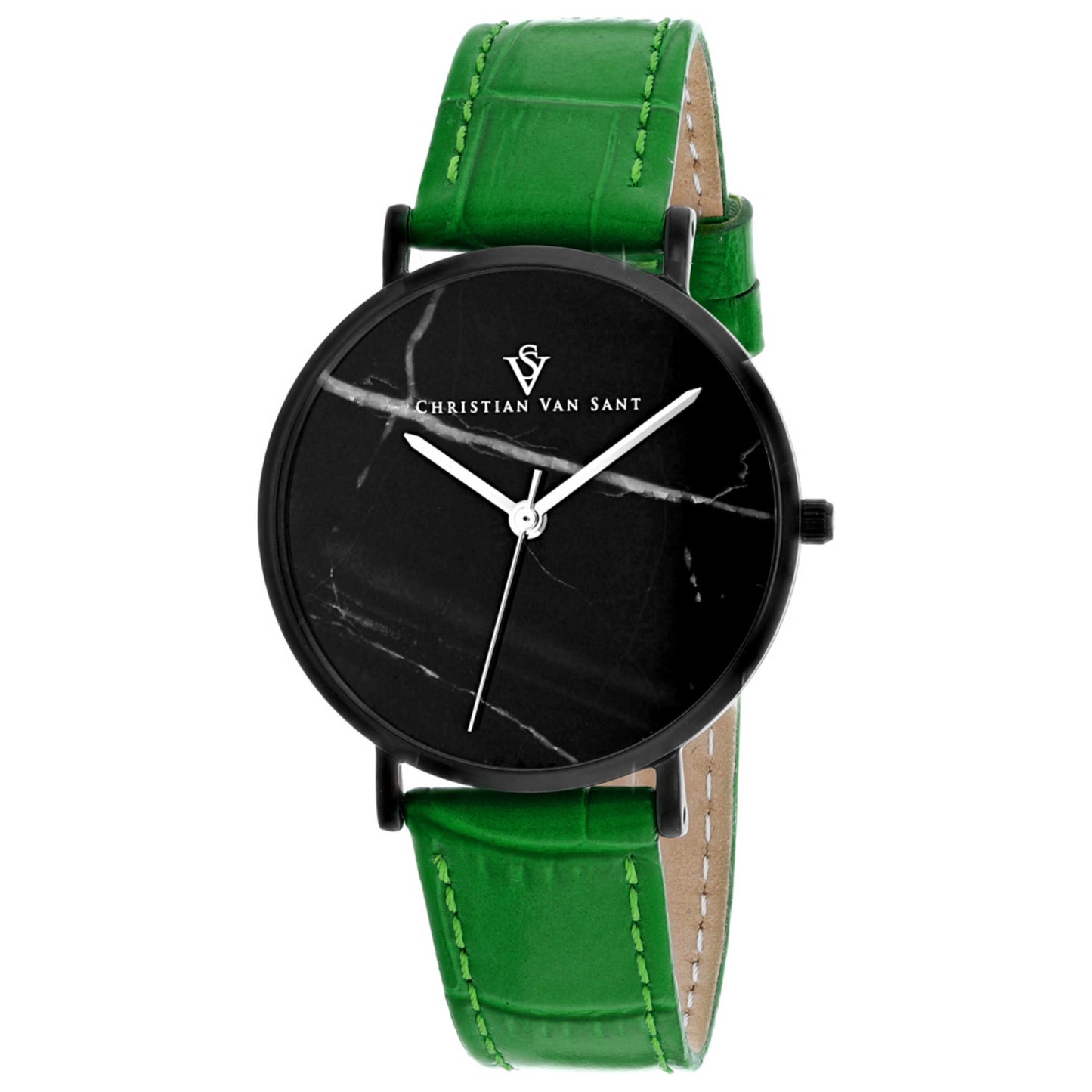 Front view of Christian Van Sant Lotus Women's Quartz Watch CV0424GR