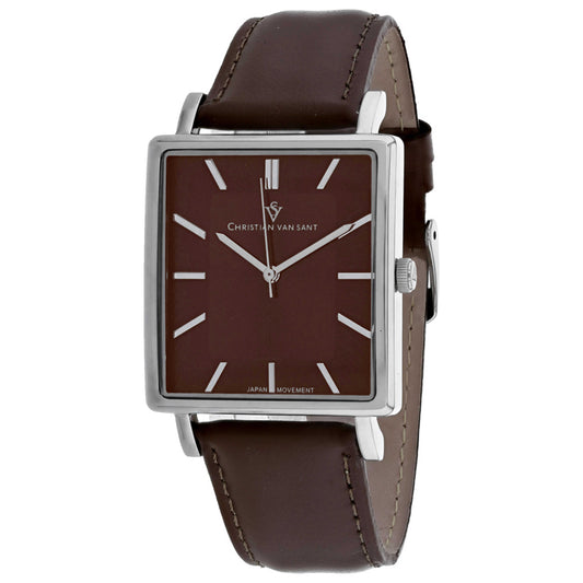 Front view of Christian Van Sant Ace Men's Quartz Watch CV0434