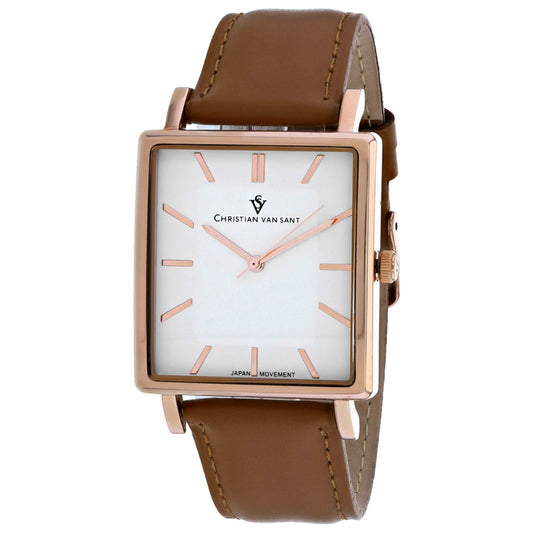 Front view of Christian Van Sant Ace Men's Quartz Watch CV0436