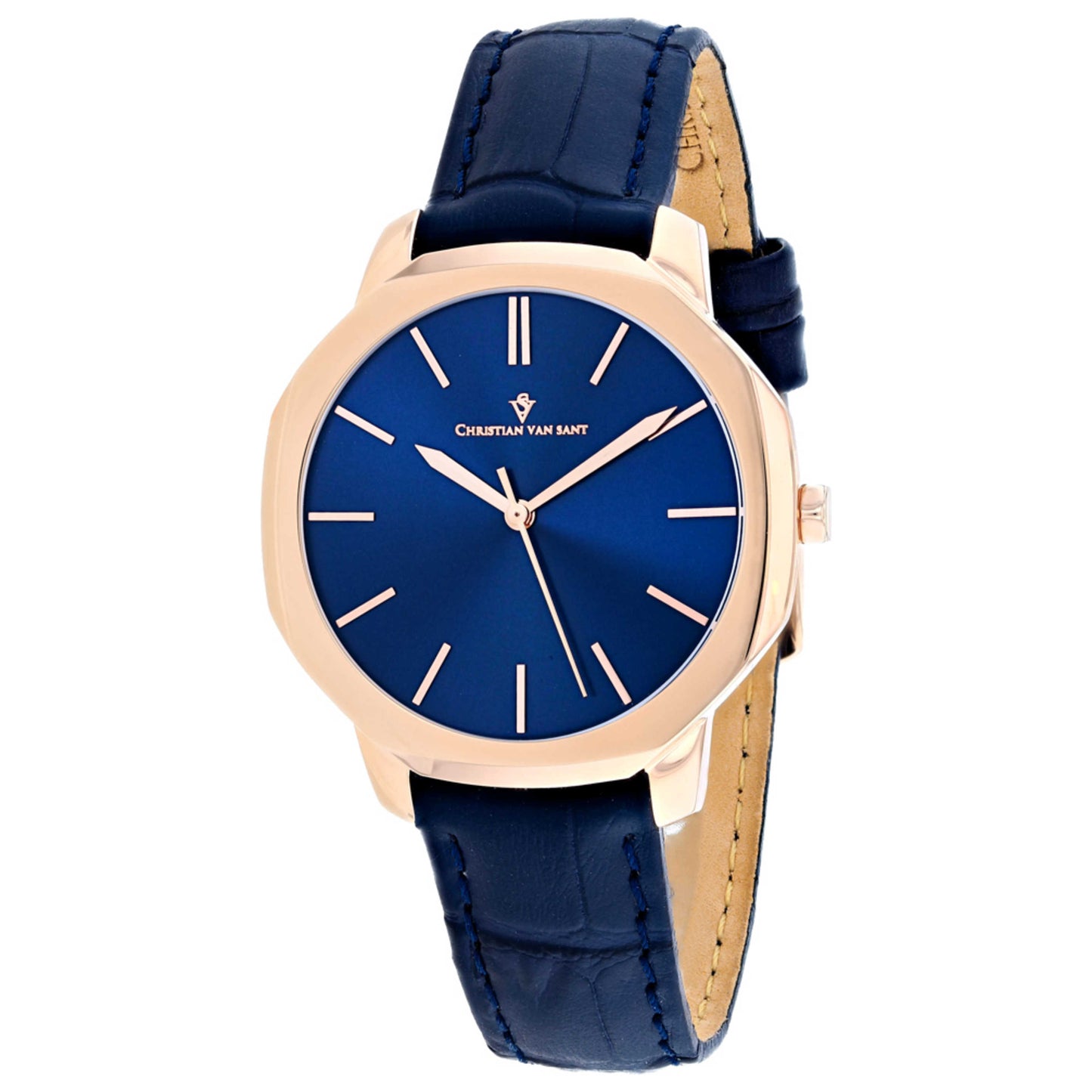 Front view of Christian Van Sant Octave Slim Women's Quartz Watch CV0505