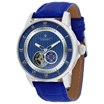 Front view of Christian Van Sant Viscay Men's Automatic Watch CV0553