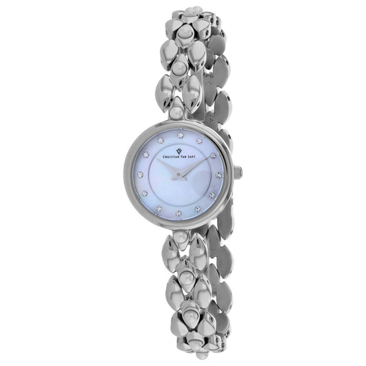 Front view of Christian Van Sant Perla Women's Quartz Watch CV0610