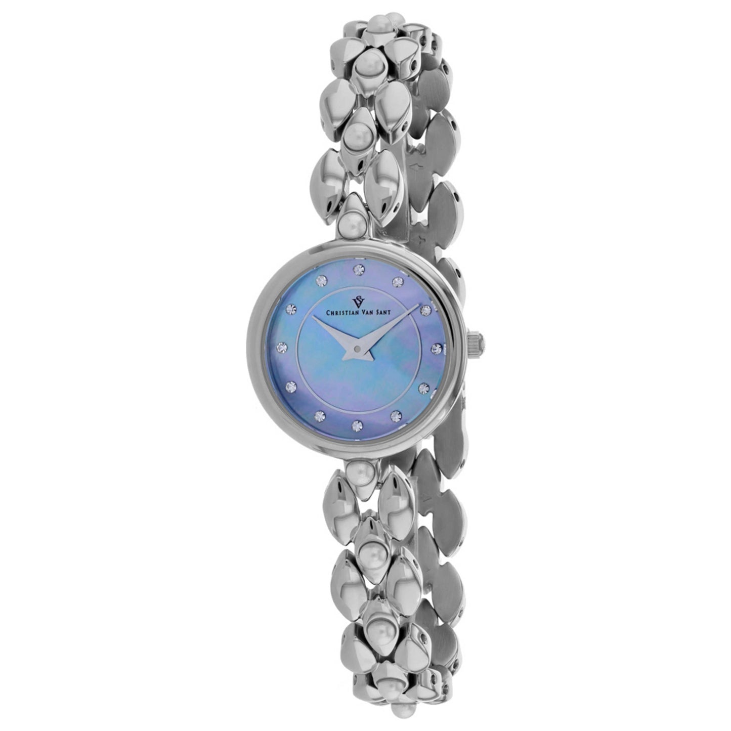 Front view of Christian Van Sant Perla Women's Quartz Watch CV0611