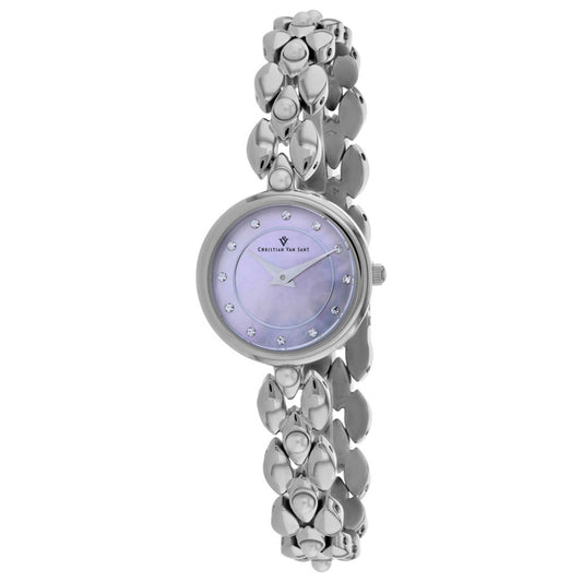 Front view of Christian Van Sant Perla Women's Quartz Watch CV0612