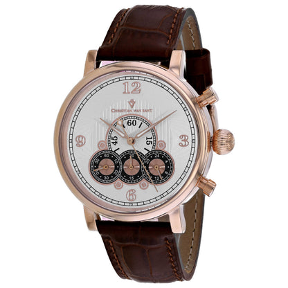 Front view of Christian Van Sant Dominion Men's Quartz Watch CV0715