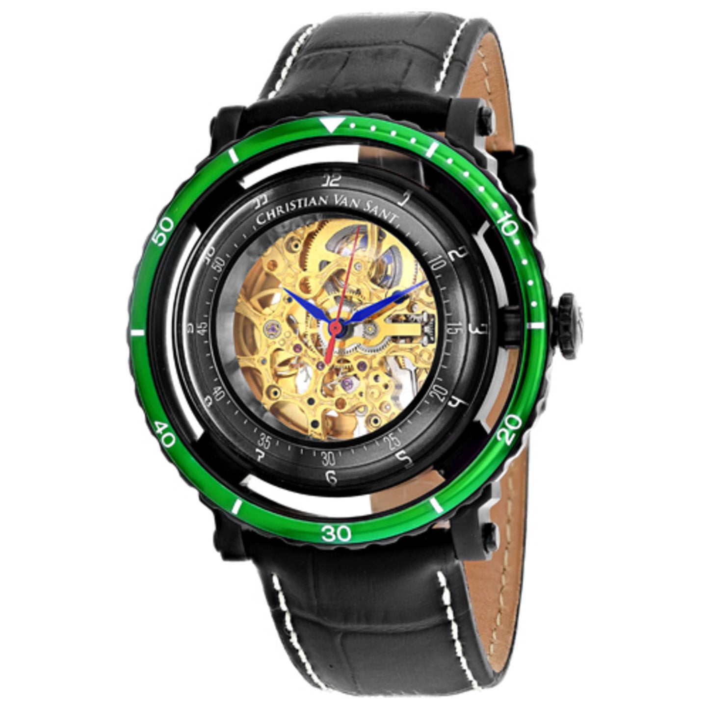 Front view of Christian Van Sant Dome Men's Automatic Watch CV0745