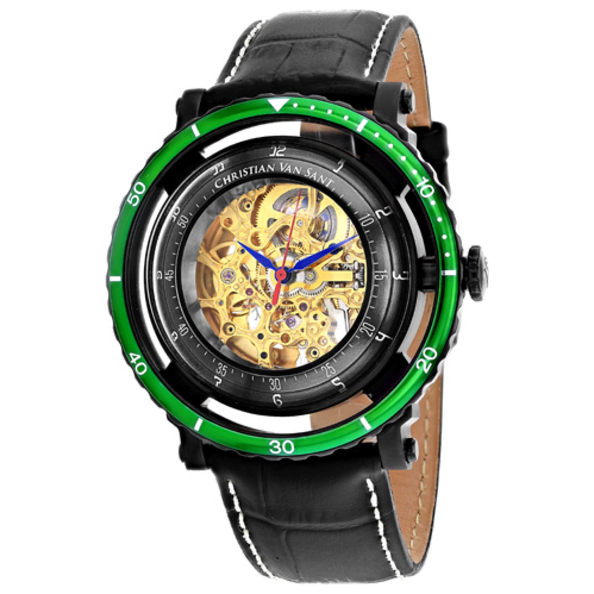 Front view of Christian Van Sant Dome Men's Automatic Watch CV0745