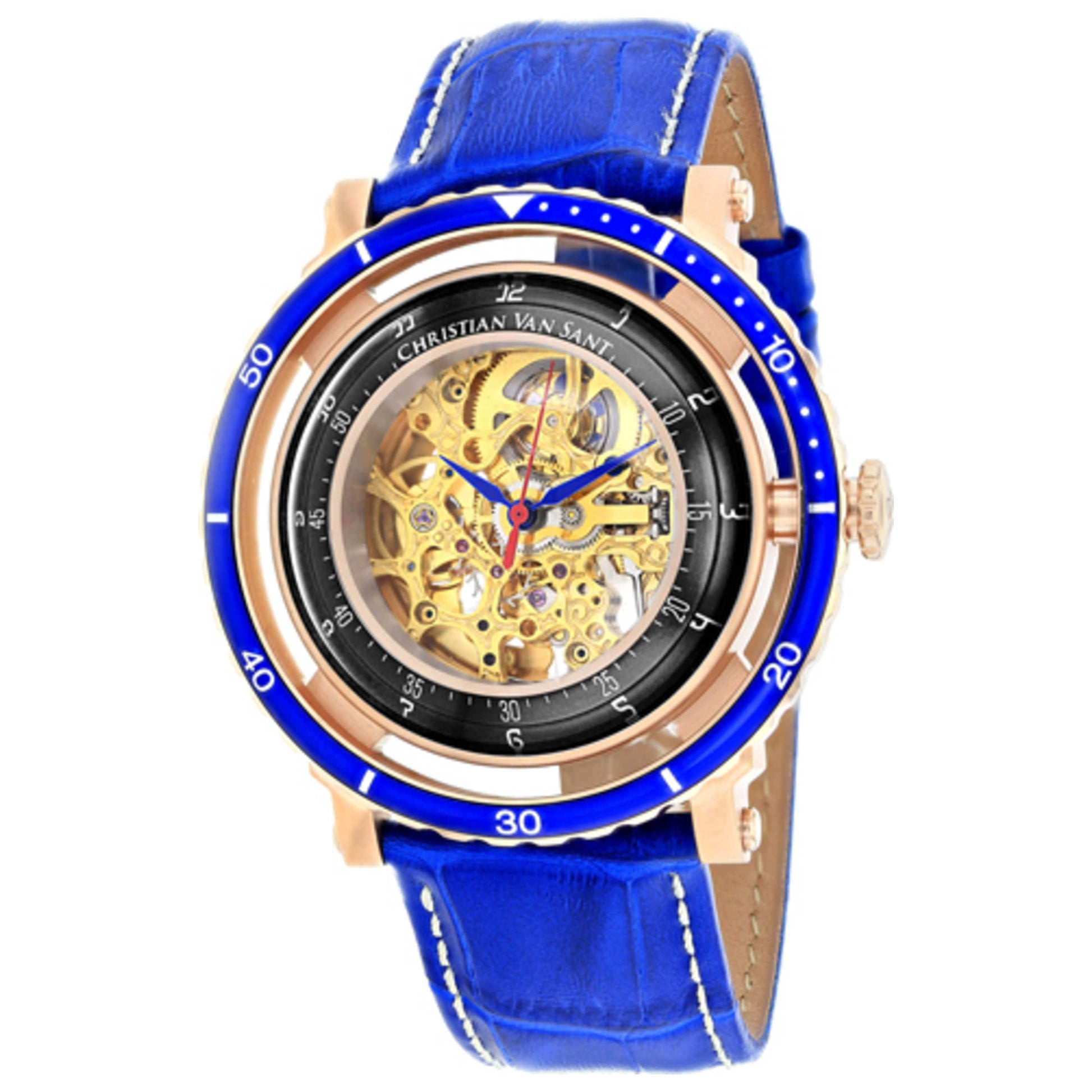 Front view of Christian Van Sant Dome Men's Automatic Watch CV0746