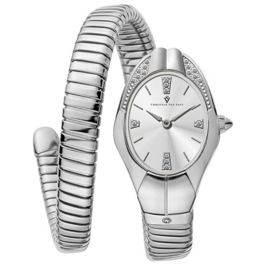 Front view of Christian Van Sant Naga Women's Quartz Watch CV0881