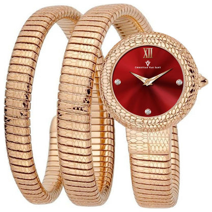 Front view of Christian Van Sant Naga Women's Quartz Watch CV0893