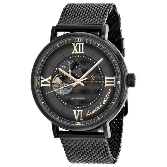 Front view of Christian Van Sant Somptueuse Men's Automatic Watch CV1144