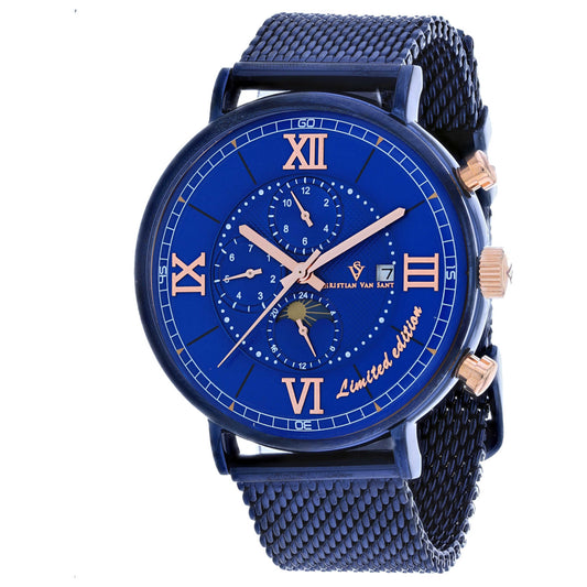 Front view of Christian Van Sant Somptueuse LTD Men's Automatic Watch CV1158