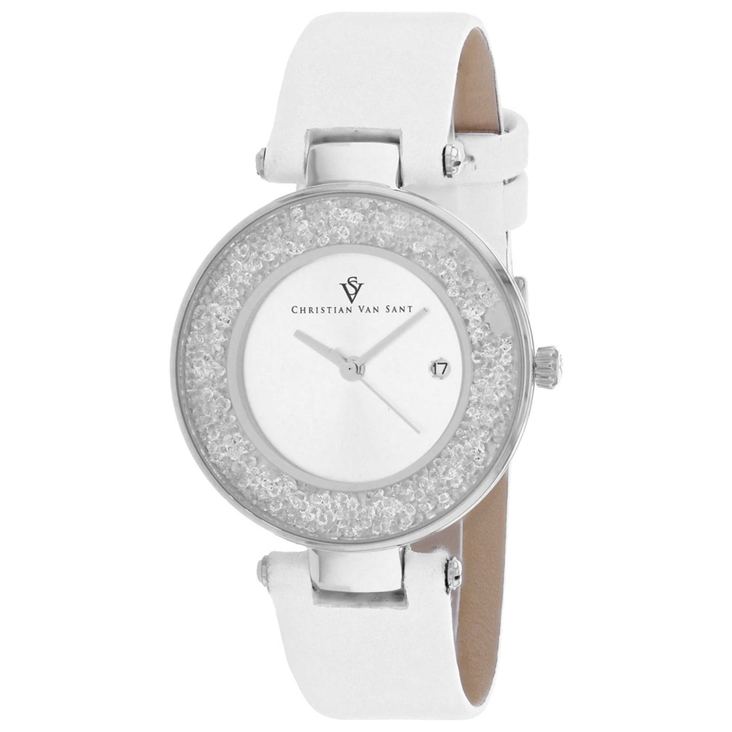 Front view of Christian Van Sant Dazzle Women's Quartz Watch CV1220