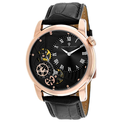 Front view of Christian Van Sant Sprocket Auto-Quartz Men's Quartz Watch CV1547