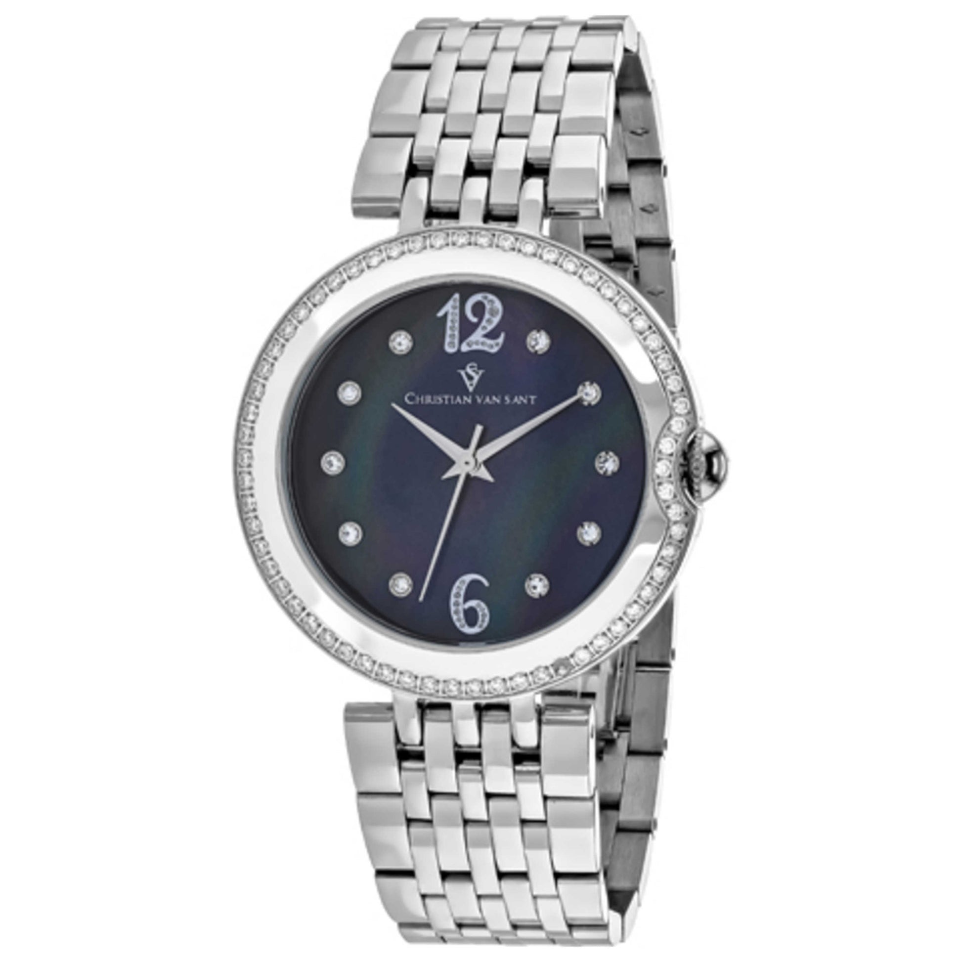 Front view of Christian Van Sant Jasmine Women's Quartz Watch CV1611