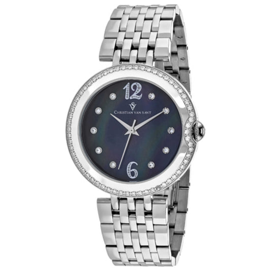 Front view of Christian Van Sant Jasmine Women's Quartz Watch CV1611