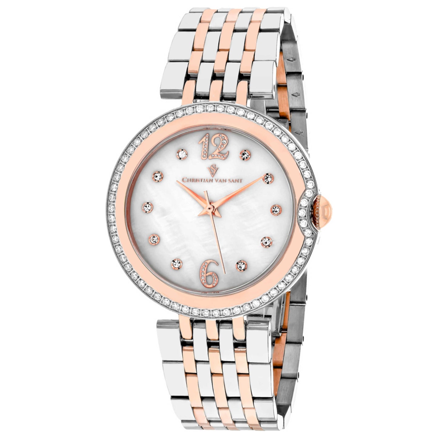 Front view of Christian Van Sant Jasmine Women's Quartz Watch CV1613