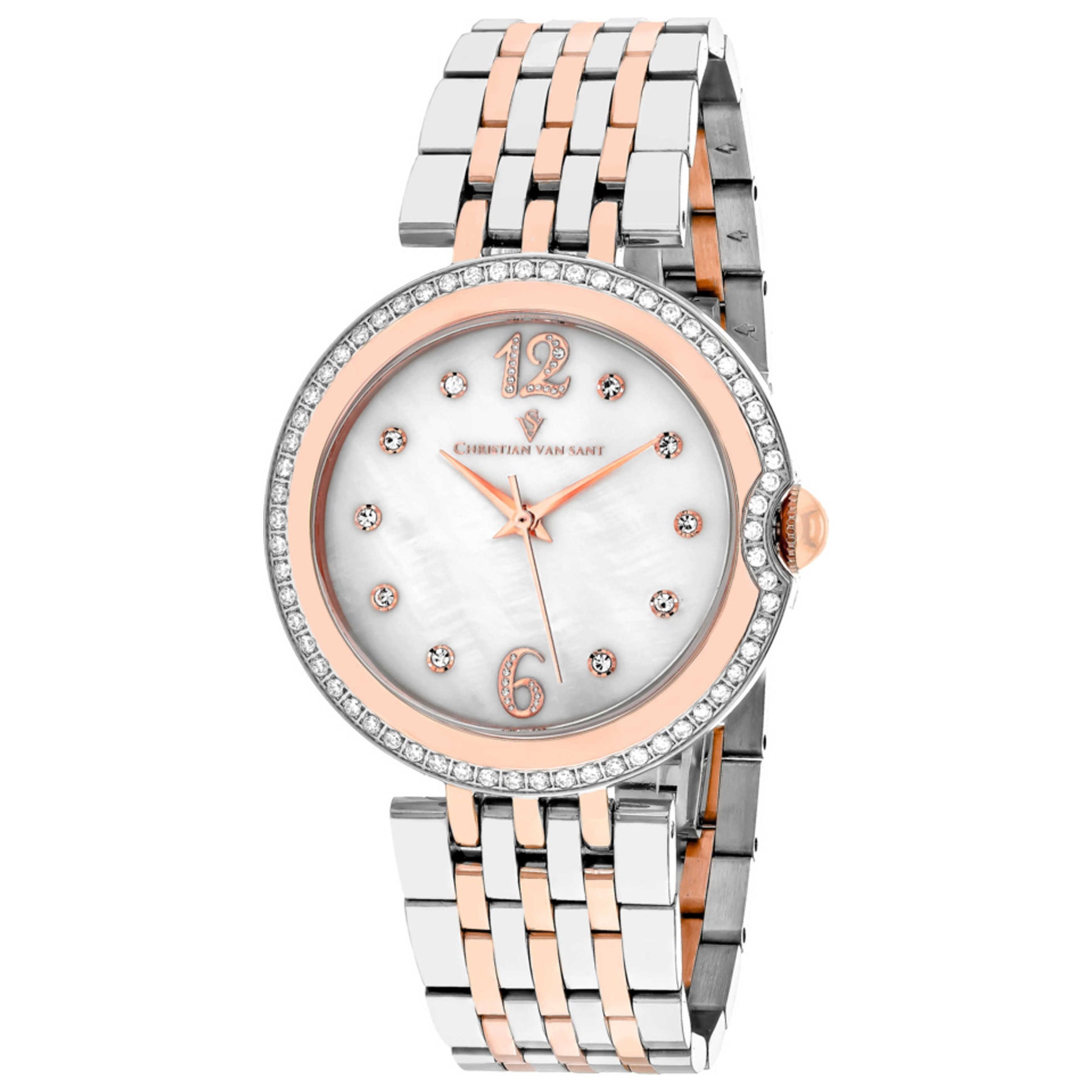 Front view of Christian Van Sant Jasmine Women's Quartz Watch CV1613