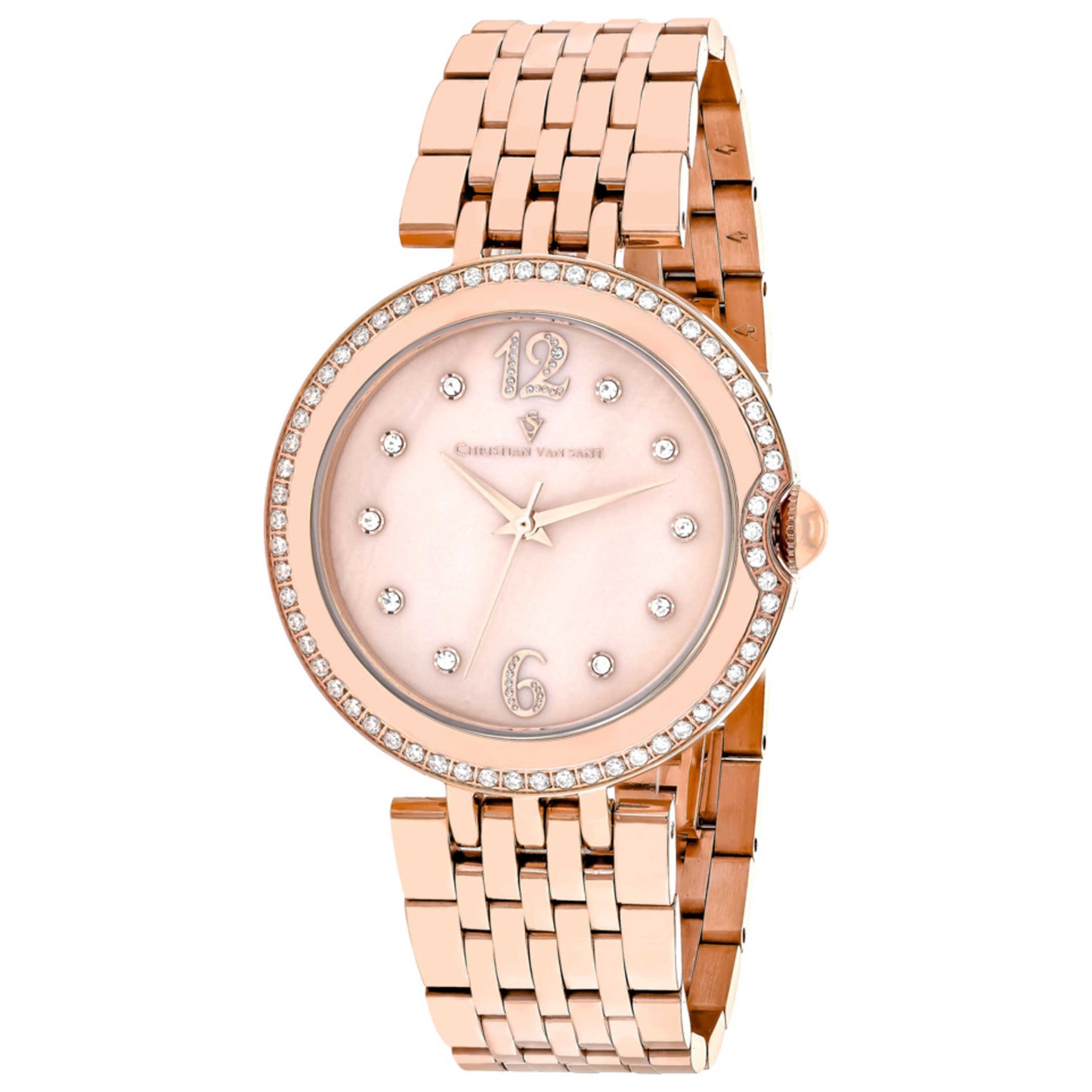 Front view of Christian Van Sant Jasmine Women's Quartz Watch CV1614